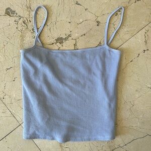 Brandy Melville Lilac Waffle Ribbed Tank